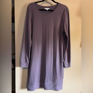 Purple Maurices Sweater Dress - Size Large